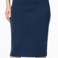 Alfani Women's Above the Knee Pencil Skirt Blue Size Medium