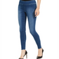 INC International Concepts Women's Pull on Denim Jeggings Blue Size 16