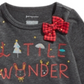 First Impressions Baby Girl's Little Wonder T-Shirt  Gray Size 6-9 Months