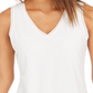 Charter Club Women's Crepe Tank Top White Size Small