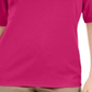 Karen Scott Women's Button Detail V Neck Top Pink Size Large