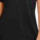 Karen Scott Women's Keyhole T-Shirt Black Size X-Large