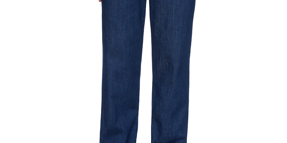 Alfred Dunner Women's Autumn Harvest Denim Pants Blue Size 12P