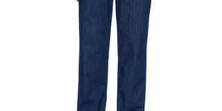 Alfred Dunner Women's Autumn Harvest Denim Pants Blue Size 12P