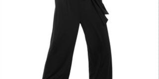 Alfani Women's Ruffled Jumpsuit Black Size XS