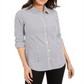 Charter Club Women's Striped Shirt White Combo Size 18