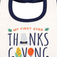Carter's Unisex Bibs 'Thanksgiving' Bib White Size Regular