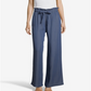 John Paul Richard Women's Soft Wide Leg Pants Blue Size Small