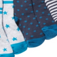 First Impressions Baby Boy's 3 Pk Printed Socks Blue Size 12-24 MOS
