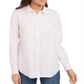 Charter Club Women's Classic Button Front Shirt Pink Size 6