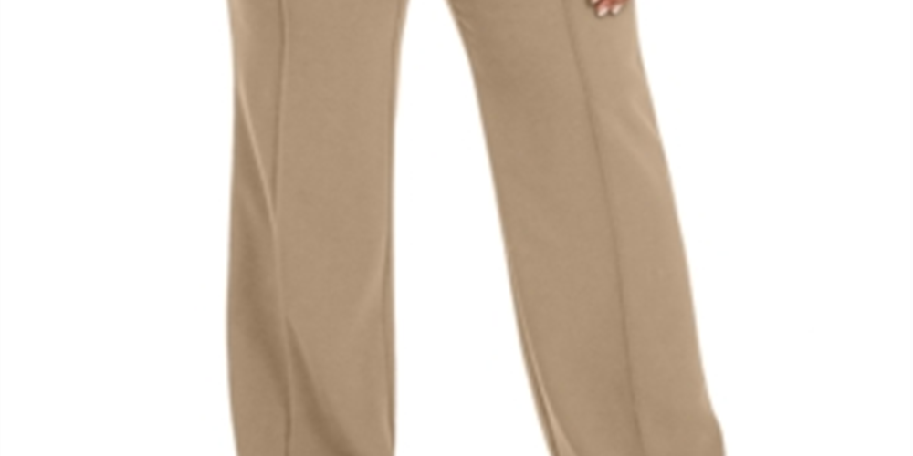 Alfani Women's High Rise Trousers Brown Size 14W