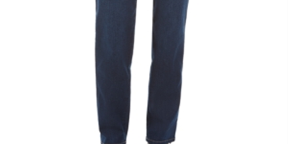 Style & Co Women's High Rise Straight Leg Jeans Blue Size 6