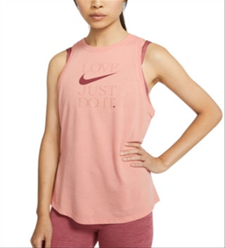 Nike Women's Yoga Tank Orange Size XS
