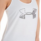 Under Armour Women's Fitness Performance Tank Top White Size SM/CH