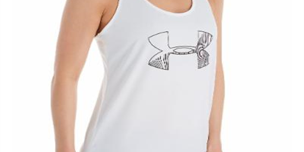 Under Armour Women's Fitness Performance Tank Top White Size SM/CH