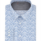 Calvin Klein Men's Extra Slim Fit Temperature Regulating Stretch Dress Shirts Blue Size 17.5x 32-33