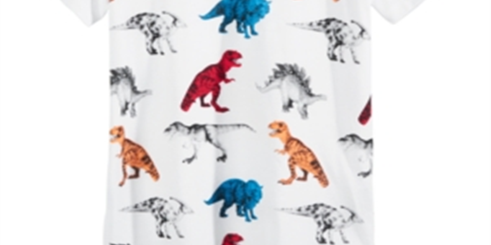 Epic Threads Toddler Boy's Dino T-Shirt White Size 2T