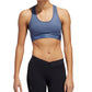 Adidas Women's ClimaCool Compression Support Sports Bra Blue Size XX-Large
