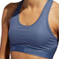 Adidas Women's ClimaCool Compression Support Sports Bra Blue Size XX-Large