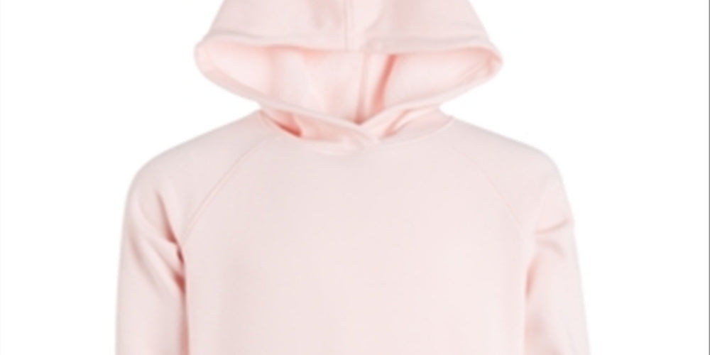 Ideology Big Girl's Solid Hoodie Pink Size Small