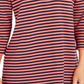 Charter Club Women's Striped 3/4 Sleeve Top Red Size X-Small