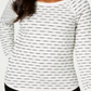 Karen Scott Women's Textured Sweater White Size Petite