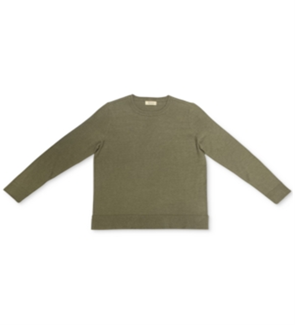Style & Co Women's Sweater Deep Pullover Crewneck Knit Green Size X-Small