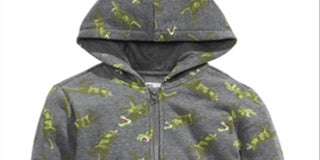 Epic Threads Toddler Boy's Dinosaur Print Zip up Hoodie Gray Size 3