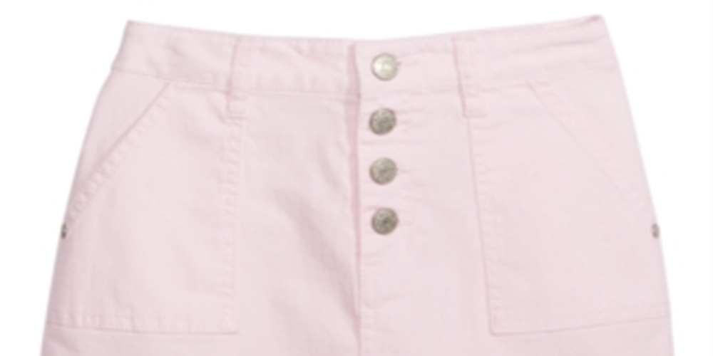 Epic Threads Big Girl's Frayed Denim Skirts Pink Size 12