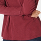 Style & Co Women's Cotton Thermal Top Cherry  Size PP