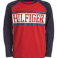 Tommy Hilfiger Little Boy's Davis Colorblocked Logo T-Shirt Red Size 5