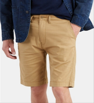 Levi's Men's Taper Fit Chino Shorts Brown Size 36
