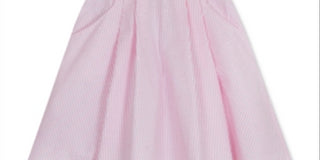 Rare Editions Big Girl's Bow Back Seersucker Dress Pink Size 10