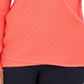 INC International Concepts Women's Surplice Pullover Sweater Orange Size 2X