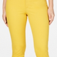 Charter Club Women's Lexington Straight Leg Jeans Yellow Size 18