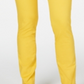 Charter Club Women's Lexington Straight Leg Jeans Yellow Size 18