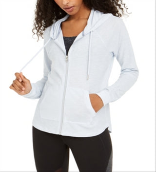 Calvin Klein Women's Zip up Jacket Blue Size Medium