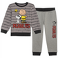 Peanuts Little Boy's 2 Pc Sweatshirt & Joggers Set Gray Size 7