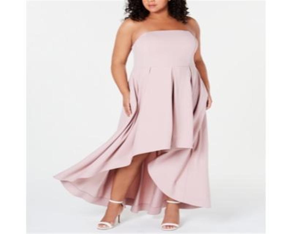 Speechless Women's Sleeveless Maxi Hi Lo Formal Dress Purple Size 20