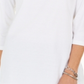 Karen Scott Women's Cotton Studded Split Neck Top White Size XS