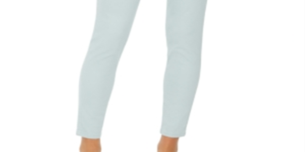 Style & Co Women's Curvy Fit Skinny Fashion Jeans Blue Size 6