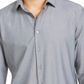 Alfani Men's Knit Long Sleeve Shirt Gray Size Small