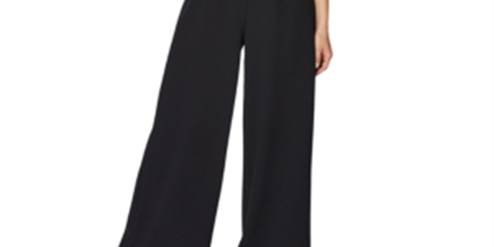 Betsey Johnson Women's Jumpsuit Eyelash Lace Trim Black Size 0 Petite