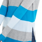 Maison Jules Women's Color Block Long Sleeve Jewel Neck T-Shirt Sweater Green Size Small