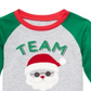 First Impressions Baby Boy's Team Santa Print T-Shirt Gray Size 0-3 MONTHS