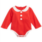 First Impressions Baby Girl's Mrs. Claus Bodysuit Red Size 3-6 Months