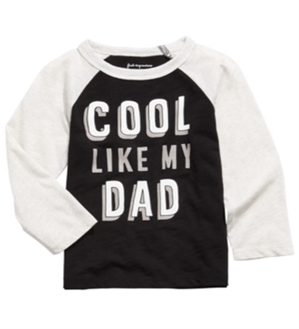 First Impressions Toddler Boy's Cool Print Cotton T-Shirt Black Size 2T