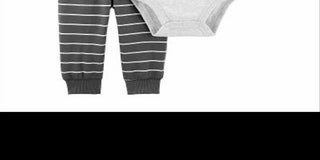 Carter's Boy's 2 Piece Lion Bodysuit & Pants Set Heather Gray Size 24 Months