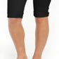 Style & Co Women's Cuffed Skimmer Denim Shorts -Black Size 4