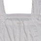 Style & Co Women's Square Neck Embroidered Flutter Strap Tank Top White Size Small
